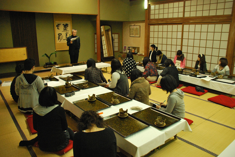 宿舎での学習